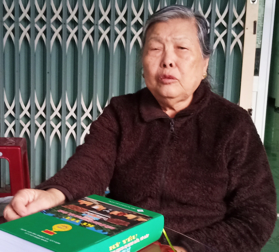 Bà Phạm Thị Năm ở tổ dân phố 1 (phường Yên Đỗ, TP Pleiku). Ảnh: Hoàng Cư