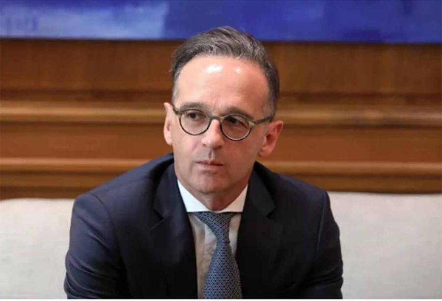 Ngoại trưởng Đức Heiko Maas thông báo ngừng hiệp ước dẫn độ với Hồng Kông, sau khi đặc khu trưởng Carrie Lam tuyên bố hoãn cuộc bầu cử địa phương một năm. Ảnh: Reuters Ngoại trưởng Đức Heiko Maas thông báo ngừng hiệp ước dẫn độ với Hồng Kông, sau khi đặc khu trưởng Carrie Lam tuyên bố hoãn cuộc bầu cử địa phương một năm. Ảnh: Reuters