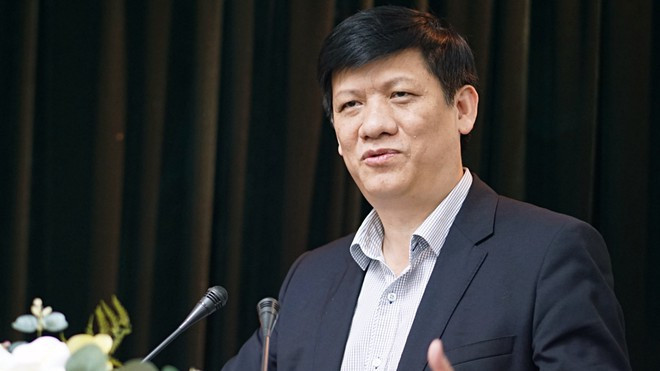 Quyền Bộ trưởng Y tế Nguyễn Thanh Long ẢNH GIA HÂN