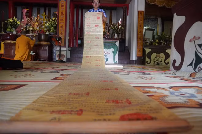 Bản sớ dài 12 m