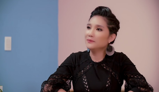 Cát Tường trải lòng về chuyện tình cảm với đàn em Sĩ Thanh. Cô cho biết đại gia sẽ không tìm đến một người đổ vỡ trong hôn nhân như mình ẢNH: CHỤP MÀN HÌNH