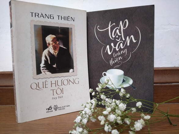 Tạp văn của Tràng Thiên - một tác giả văn học miền Nam trước 1975, được xuất bản gần đây - Ảnh: T.ĐIỂU Tạp văn của Tràng Thiên - một tác giả văn học miền Nam trước 1975, được xuất bản gần đây - Ảnh: T.ĐIỂU