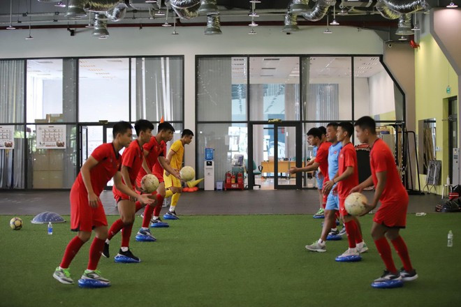 Việc tập luyện ở PVF sẽ hỗ trợ lớn cho đội U.19 Việt nam ẢNH: Đ.HUY