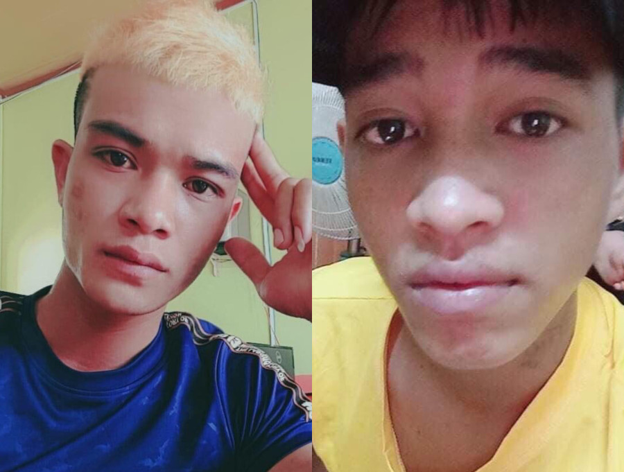 2 đối tượng Yinh (trái) và Ngếu đã bị khởi tố. Ảnh: Văn Ngọc