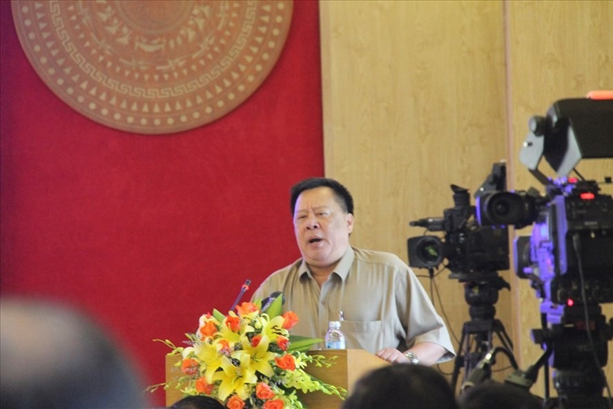  Ông Võ Tấn Thái - Giám đốc Sở Tài nguyên và Môi trường tỉnh Khánh Hòa. Ảnh: Nhiệt Băng