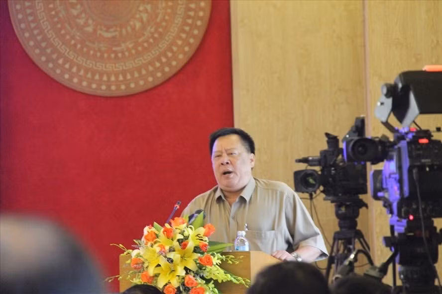  Ông Võ Tấn Thái - Giám đốc Sở Tài nguyên và Môi trường tỉnh Khánh Hòa. Ảnh: Nhiệt Băng