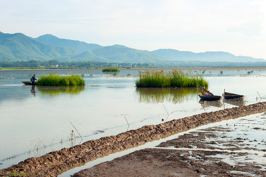Đầm Trà Ổ (huyện Phù Mỹ, tỉnh Bình Định). Ảnh: INTERNET  Đầm Trà Ổ (huyện Phù Mỹ, tỉnh Bình Định). Ảnh: INTERNET