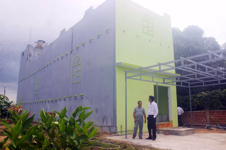 Nuôi chim yến mang lại thu nhập cao cho nhiều hộ dân. Ảnh: Sơn Ca 