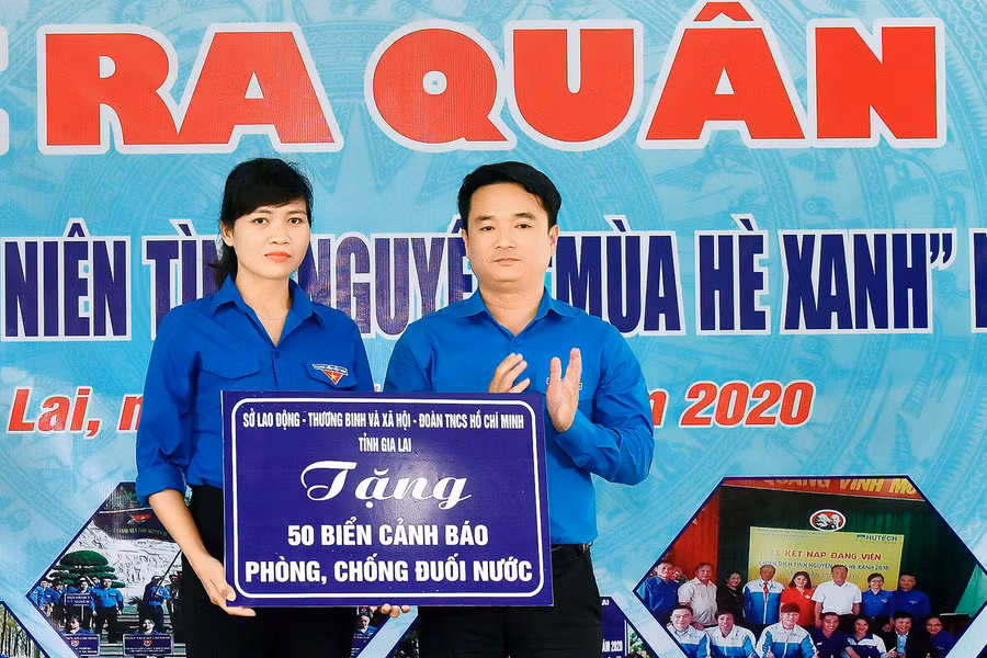 Đồng chí Đỗ Duy Nam phó bí thư Tỉnh đoàn cho biết: 