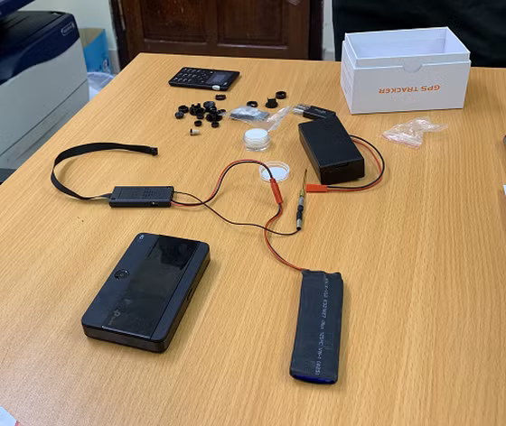  Các thiết bị được thu giữ