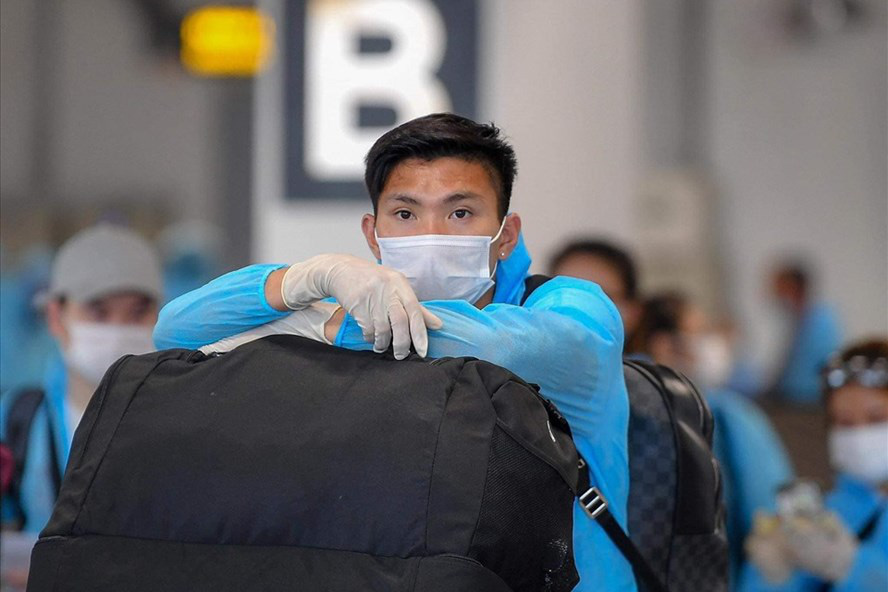 Đoàn Văn Hậu đã trở lại Việt Nam.