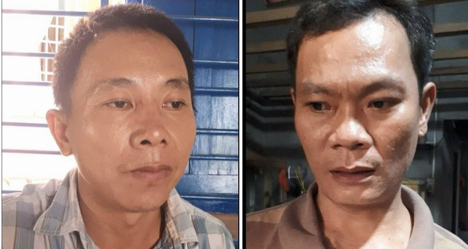 Bị can Nguyễn Hoài Linh và Trần Văn Tấn - Ảnh: Công an cung cấp Bị can Nguyễn Hoài Linh và Trần Văn Tấn - Ảnh: Công an cung cấp