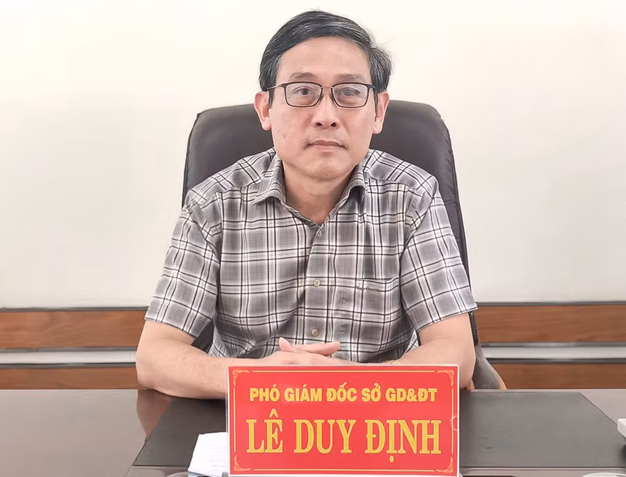 Ông Lê Duy Định. Ảnh: H.T