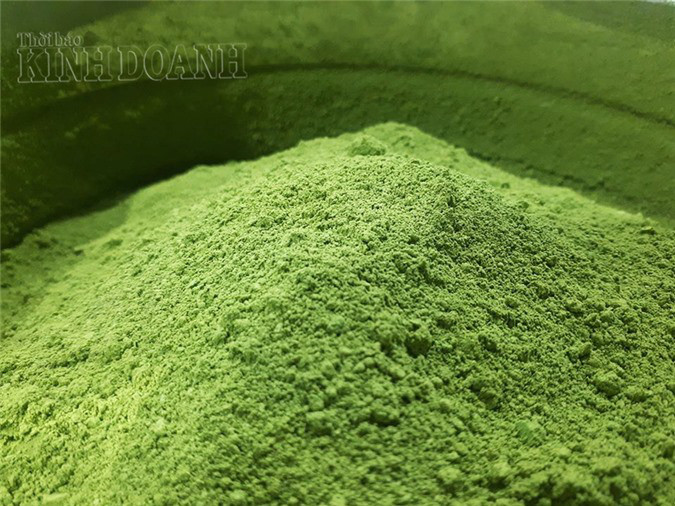 Sau khi chế biến, bột bạchà có giá trị 2,2 triệu đồng/kg.