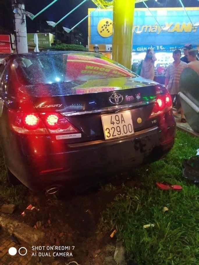 Chiếc xe gây tai nạn