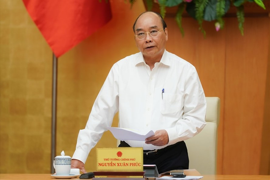 Thủ tướng yêu cầu các Bộ trưởng, thành viên Chính phủ thấm nhuần tinh thần chủ động, tích cực, nỗ lực vượt khó. Ảnh: VGP/Quang Hiếu