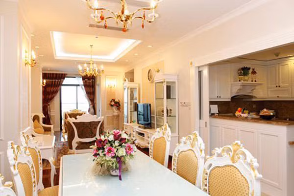 Hình ảnh trong căn hộ 160m2 của Á hậu Thụy Vân.