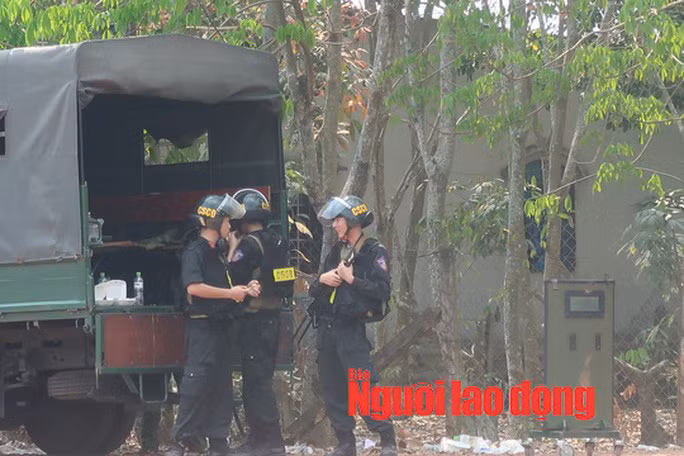 Lực lượng công an bố ráp nhiều ngày trước khi Tuấn bị tiêu diệt