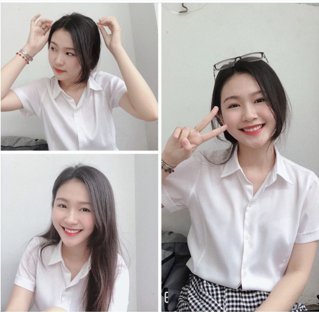 Nhan sắc đời thường của nữ sinh gốc Nghệ An được khen ngợi xinh đẹp như 