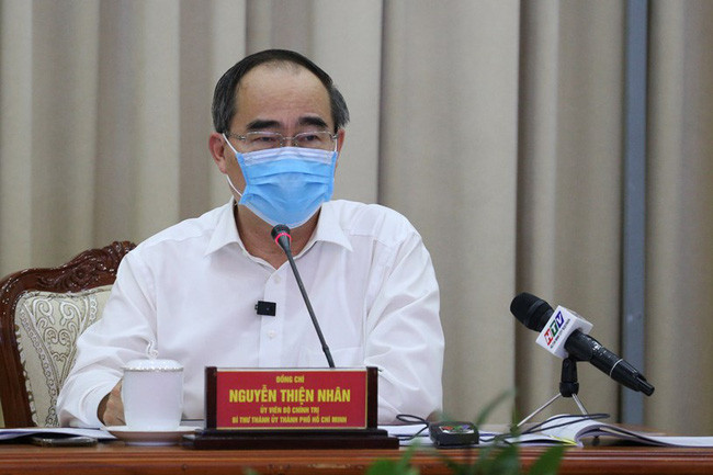 Bí thư Thành ủy TP.HCM Nguyễn Thiện Nhân.