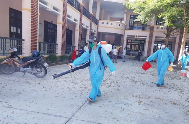 Ngành y tế Duy Xuyên đang thiếu nguồn nhân lực phục vụ công tác phòng chống dịch. (Nguồn: Báo Quảng Nam) Ngành y tế Duy Xuyên đang thiếu nguồn nhân lực phục vụ công tác phòng chống dịch. (Nguồn: Báo Quảng Nam)