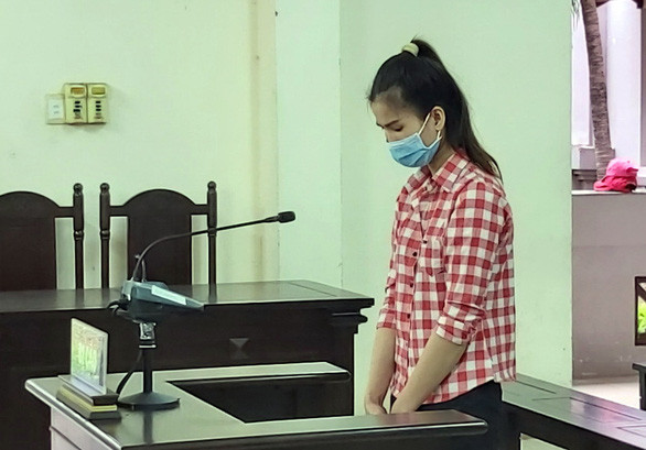  Nguyễn Như Phượng tại tòa - Ảnh: Đ.H.