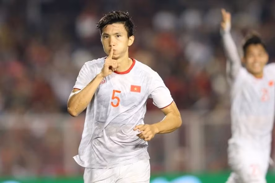 Đoàn Văn Hậu tại SEA Games 30. Ảnh: D.P