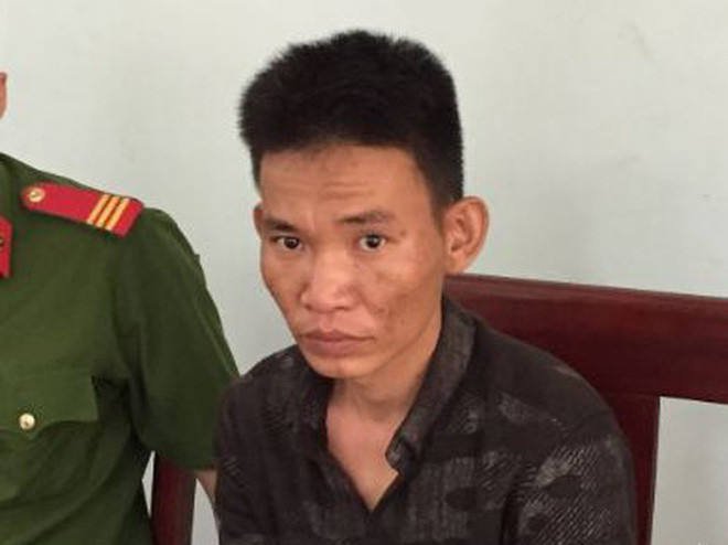 Công an đang tạm giữ Nguyễn Đức Thủy. Ảnh: Công an cung cấp.