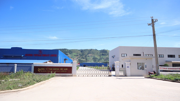 Nhà máy của công ty TNHH Sunfeel Việt Nam. (Ảnh: Sunfeel Việt Nam) Nhà máy của công ty TNHH Sunfeel Việt Nam. (Ảnh: Sunfeel Việt Nam)