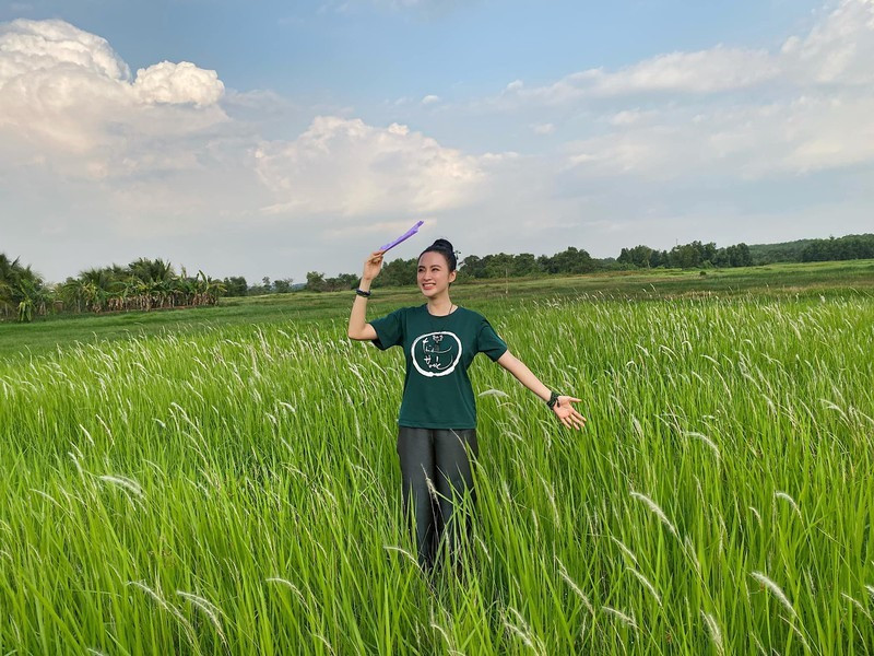 Hình ảnh an yên của Angela Phương Trinh. Ảnh: NSCC