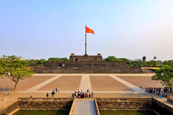 Kỳ đài Huế ngày nay - ẢNH: ĐỘC LẬP