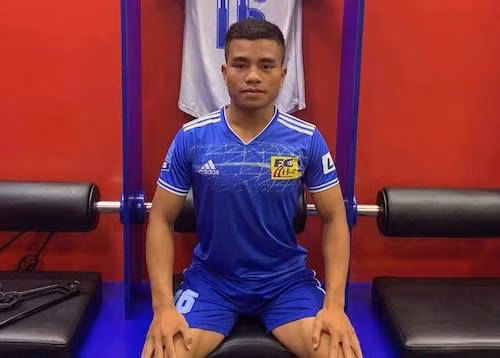 Hồ Thanh Minh là một cầu thủ rất đặc biệt ở đợt tập trung lần này.