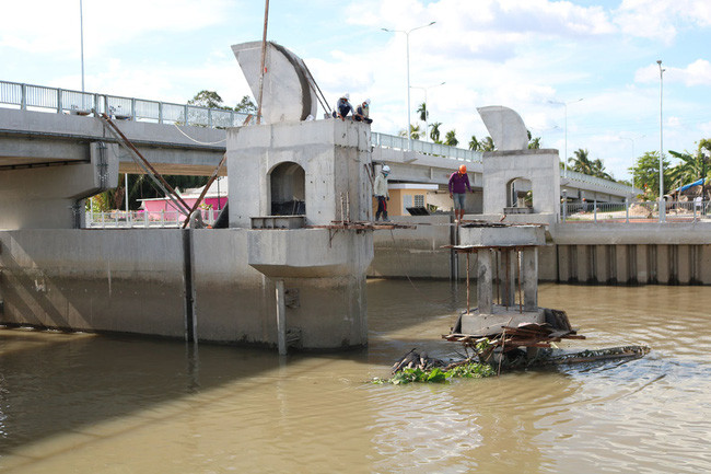 Nguồn vốn ODA được Bộ NNPTNT ưu tiên cho các công trình hạ tầng thủy lợi. Ảnh: T.L