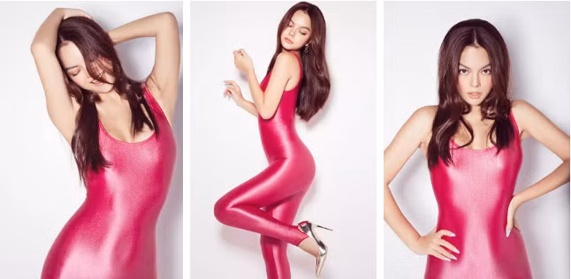 Sở hữu chiều cao khiêm tốn nhưng nữ ca sĩ lại có thân hình nuột nà gợi cảm.