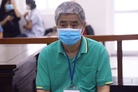 Bị cáo Doãn Quý Phiến tại toà sáng 11-8 - Ảnh: DANH TRỌNG