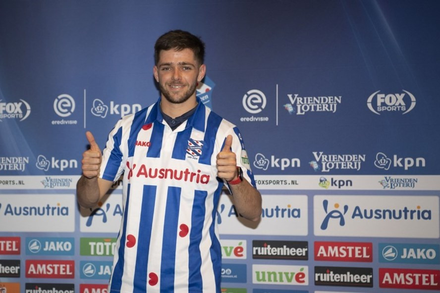 Joaquin Fernandez là tân binh thứ 3 của SC Heerenveen. Ảnh: SC Heerenveen