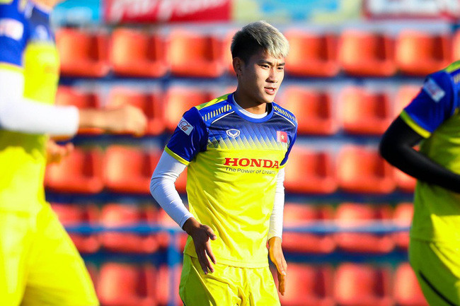 Nhâm Mạnh Dũng đang là mẫu tiền đạo rất ưa thích của HLV Park-Hang-seo.