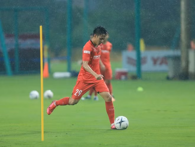 Minh Bình được thầy Park chú ý ẢNH: KHẮC VIỆT