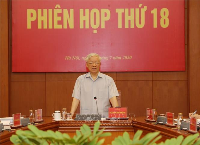 Tổng Bí thư, Chủ tịch nước Nguyễn Phú Trọng phát biểu chỉ đạo phiên họp Ban Chỉ đạo Trung ương về phòng-chống tham nhũng (ảnh nguồn TTXVN) Tổng Bí thư, Chủ tịch nước Nguyễn Phú Trọng phát biểu chỉ đạo phiên họp Ban Chỉ đạo Trung ương về phòng, chống tham nhũng (ảnh nguồn TTXVN)