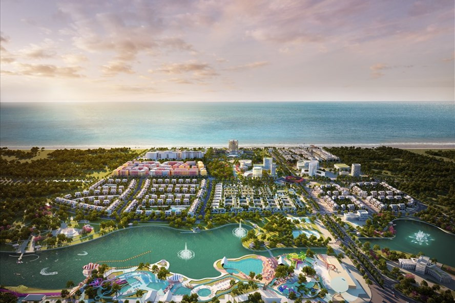 Khu đô thị mới Nam đảo với hạ tầng hiện đại như khu phức hợp Bãi Trường sẽ tạo điều kiện khai thác, phát huy tiềm năng, lợi thế của Đảo Ngọc (Ảnh: Khu phức hợp nghỉ dưỡng Phu Quoc Marina Square tại trung tâm Bãi Trường)