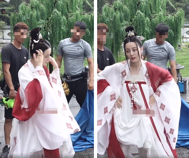 Địch Lệ Nhiệt Ba bị lộ ảnh mặc đồ cổ trang hóa thiếu nữ 15 tuổi khiến fan 