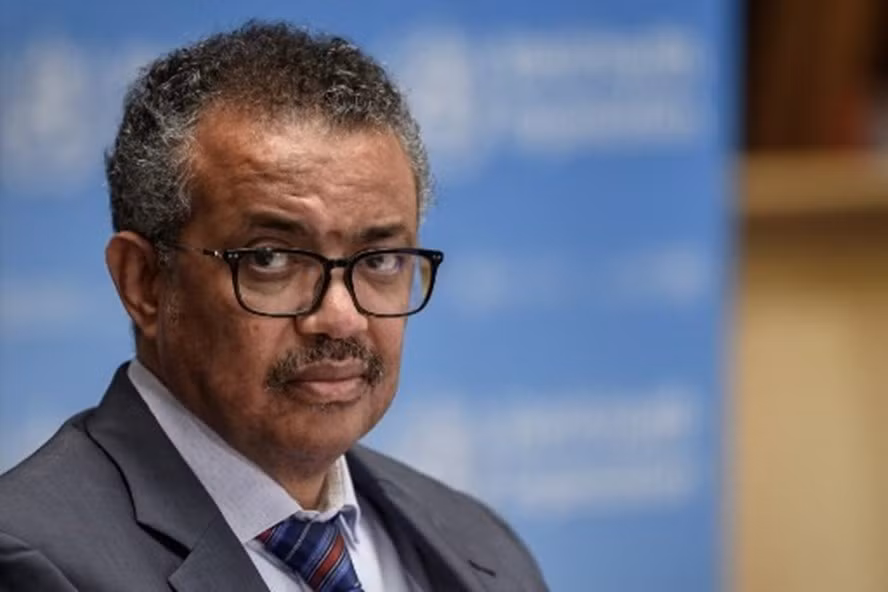 Tổng giám đốc WHO Tedros Adhanom Ghebreyesus. Ảnh: AFP.
