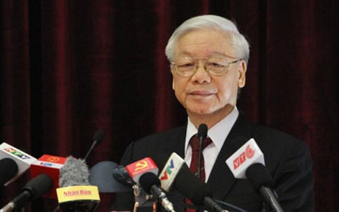 Tổng Bí thư Nguyễn Phú Trọng phát biểu bế mạc Hội nghị Tổng Bí thư Nguyễn Phú Trọng phát biểu bế mạc Hội nghị