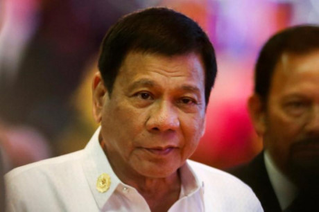 Tổng thống Philippines Rodrigo Duterte.