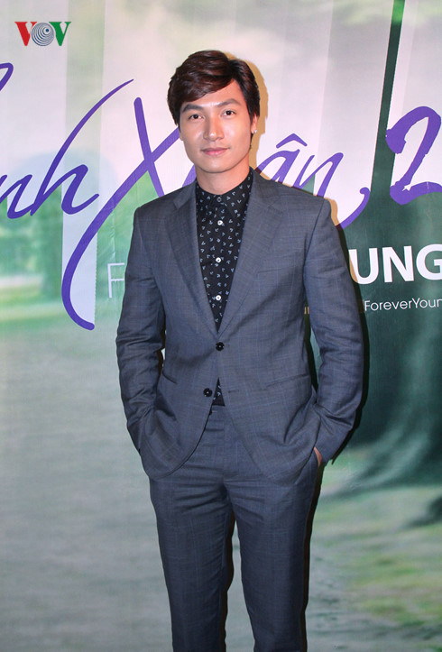 Nam diễn viên Mạnh Trường. Nam diễn viên Mạnh Trường.