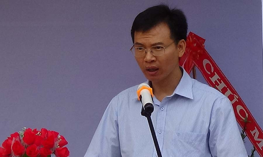 Ông Trần Hữu Minh-Phó Chánh Văn phòng, Ủy ban An toàn Giao thông Quốc gia phát biểu. Ảnh: Ngọc Thu