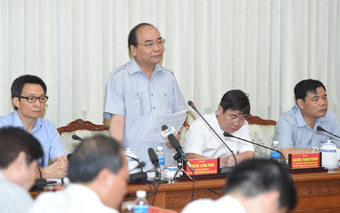 Thủ tướng phát biểu chỉ đạo tại buổi làm việc