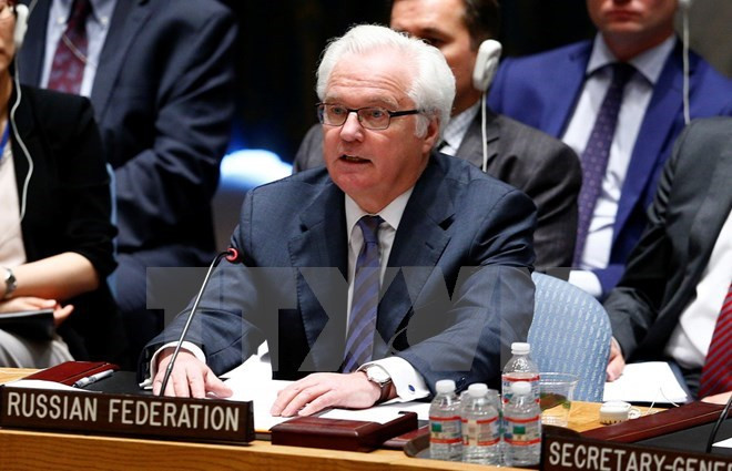 Đại sứ Nga tại Liên hợp quốc Vitaly Churkin.