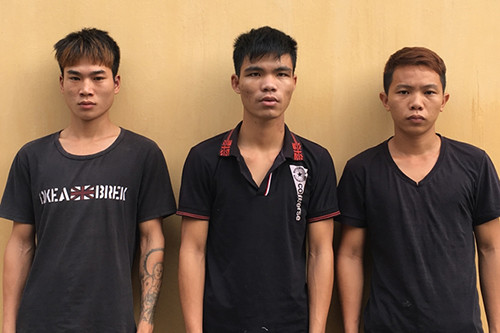 Ba nghi can trong vụ án. Ảnh: Công an cung cấp Ba nghi can trong vụ án. Ảnh: Công an cung cấp