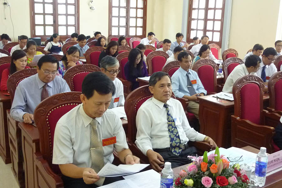  Đại hội Đảng bộ Văn phòng Tỉnh ủy. Ảnh: T.N